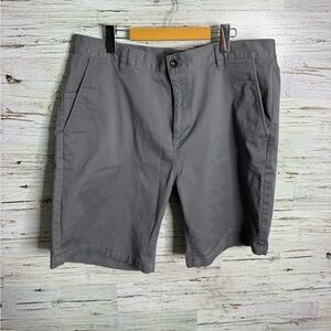 RVCA The Weekend Chino Shorts Size 38 gray